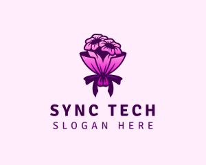 Flower Bouquet Florist logo design