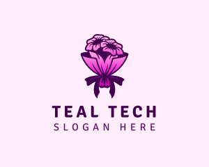 Flower Bouquet Florist logo design