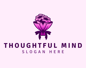 Flower Bouquet Florist logo design