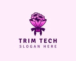 Flower Bouquet Florist logo design