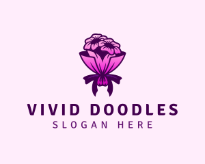 Flower Bouquet Florist logo design