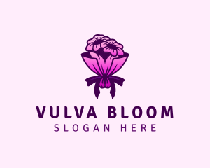 Flower Bouquet Florist logo design