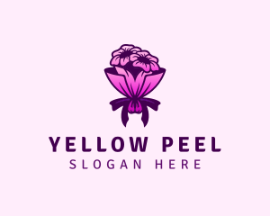 Flower Bouquet Florist logo design