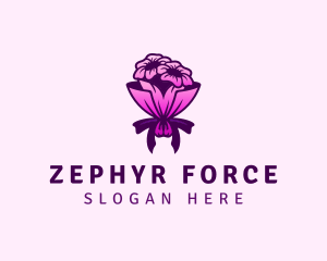 Flower Bouquet Florist logo design