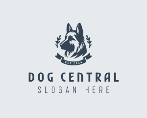 Canine Dog Breeder logo design