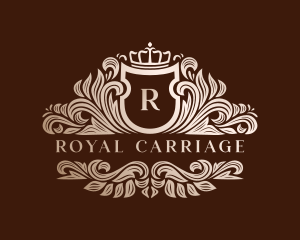 Royal Upscale Shield logo design