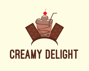 Sweet Chocolate Milkshake  logo