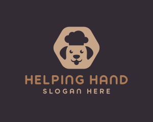 Dog Chef Hexagon Logo