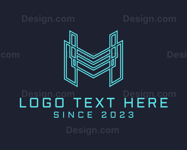 Technology Startup Letter Logo