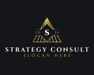 Consulting Triangle Finance logo design