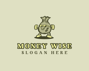 Cool Money Sack logo design