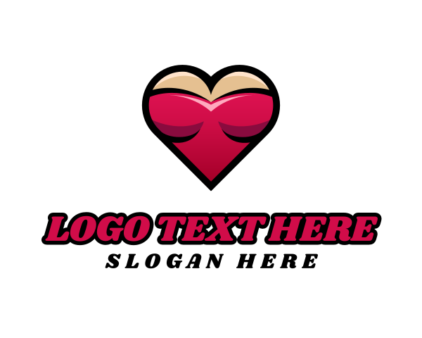 Seductive Lady Heart logo