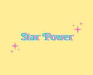 Sparkly Star Script logo design