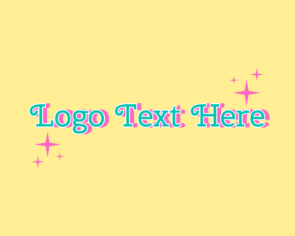 Word logo example 1