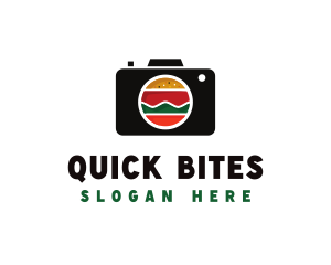 Fast Food Photographer Camera logo