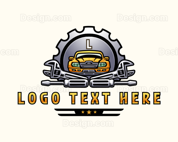 Garage Car Mechanic Logo