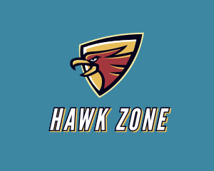 Hawk Bird Shield logo