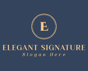 Elegant Salon Boutique  logo design