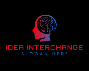 Mental Circuit Intelligence logo design