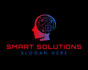Mental Circuit Intelligence logo design