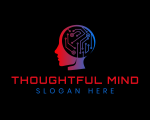 Mental Circuit Intelligence logo design