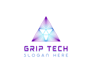 Tech Pyramid Developer logo design