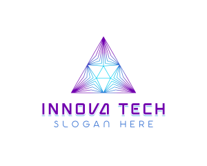 Tech Pyramid Developer logo design