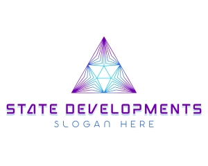 Tech Pyramid Developer logo design