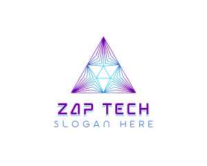 Tech Pyramid Developer logo design