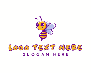 Cute Bee Honey logo