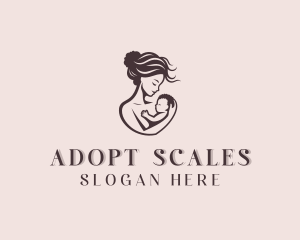 Mother Infant Pediatric logo design