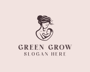 Mother Infant Pediatric logo design