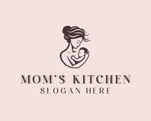 Mother Infant Pediatric logo design