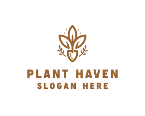 Sparkle Shovel Plant logo design