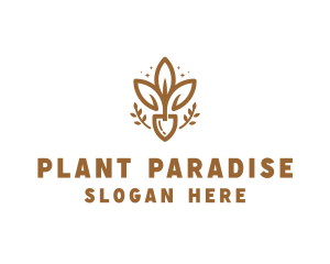 Sparkle Shovel Plant logo design