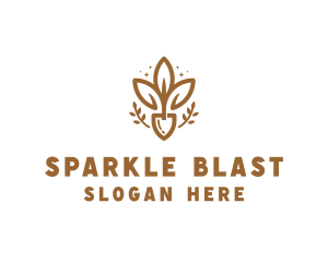 Sparkle Shovel Plant logo design