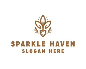 Sparkle Shovel Plant logo design