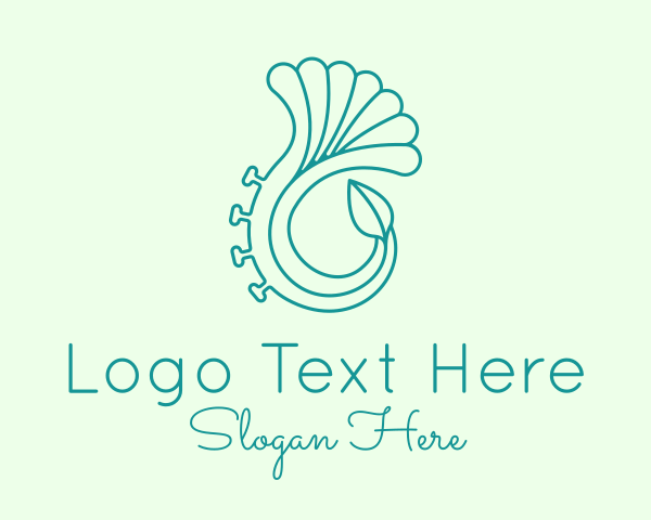 Horn logo example 1
