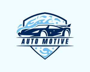 Vehicle Car Wash logo design