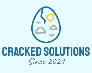 Weather Cracked Egg logo