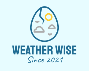 Weather Cracked Egg logo