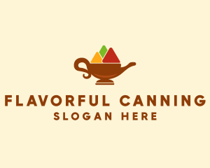 Natural Food Flavor logo design