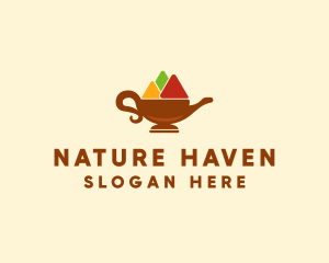 Natural Food Flavor logo design