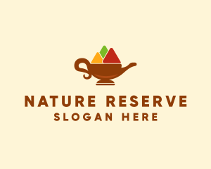 Natural Food Flavor logo design