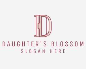 Elegant Modern Letter D  logo design