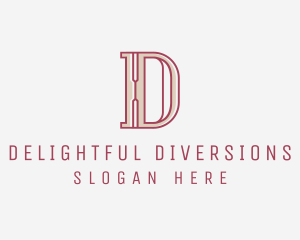 Elegant Modern Letter D  logo design