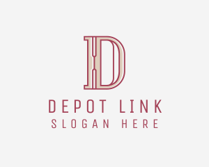 Elegant Modern Letter D  logo design