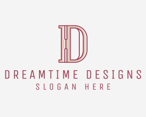 Elegant Modern Letter D  logo design