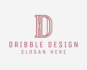 Elegant Modern Letter D  logo design