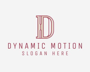 Elegant Modern Letter D  logo design